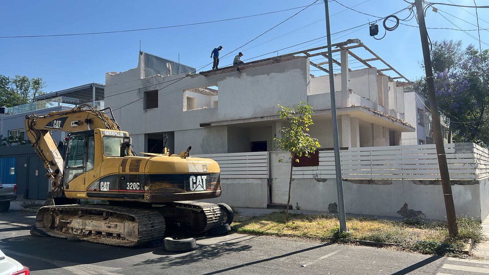 Demolition begin