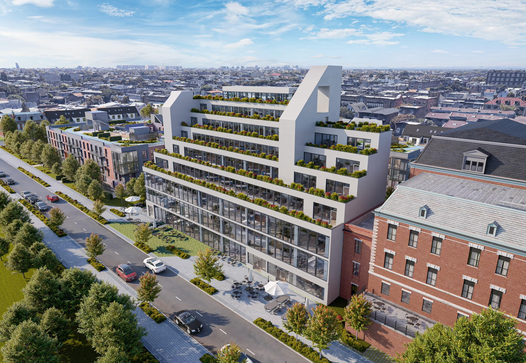 Private Charter School completed in New York Brooklyn